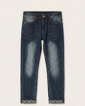 Louis Vuitton - Cuff Dark Wash Denim Jeans