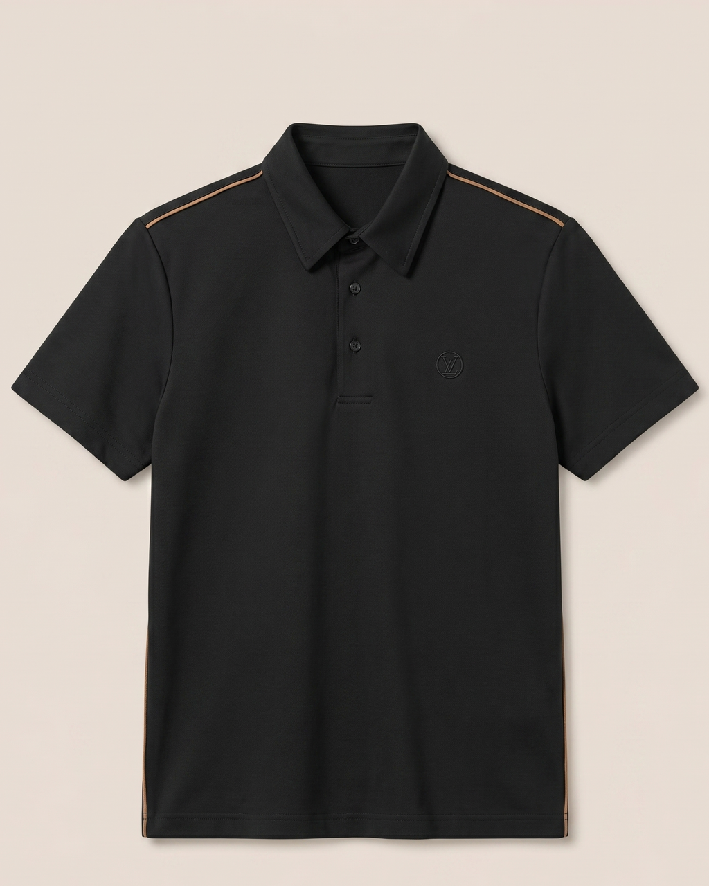 Louis Vuitton - Black Polo T-Shirt