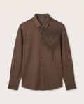 Emporio Armani - Knit Tonal Eagle Logo Shirt