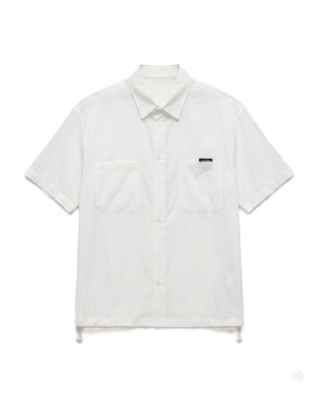 Balenciaga - Pinstripe Double Pocket Shirt - White