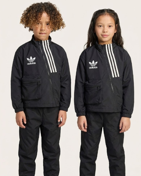 Adidas Kids - Youth Utility Track Suit - Black