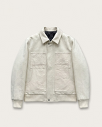 Louis Vuitton - Embossed Monogram Jacket - Off-White