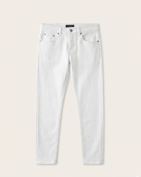 Louis Vuitton - Slim-Fit White Denim Jeans