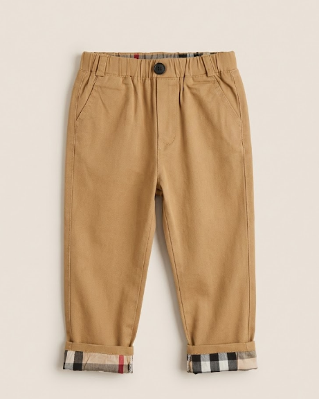 Burberry Kids - Beige Chino Trousers