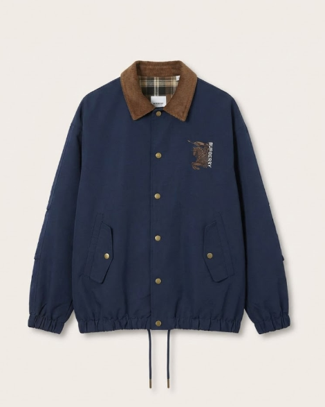 Burberry - Navy Coach Jacket