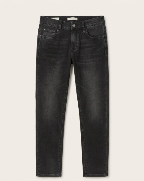 Moncler - Premium Slim Fit Jeans in Deep Black Wash