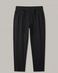 Tom Ford - Black Technical Hybrid Drawstring Track Pants