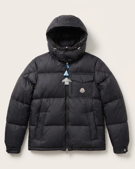Moncler - Black Hooded Down Black Puffer Jacket