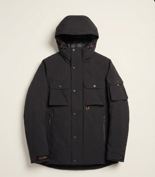 Zegna - Winter Hooded Puffer Jacket - Black