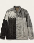 Rick Owens - Tonal Contrast Panel Jacket