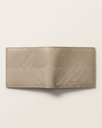 Loewe - Men's Taupe Textured Leather Bi-Fold Wallet