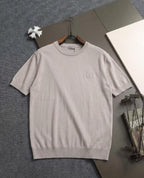 Dior - CD Logo Knitted T-Shirt image 2