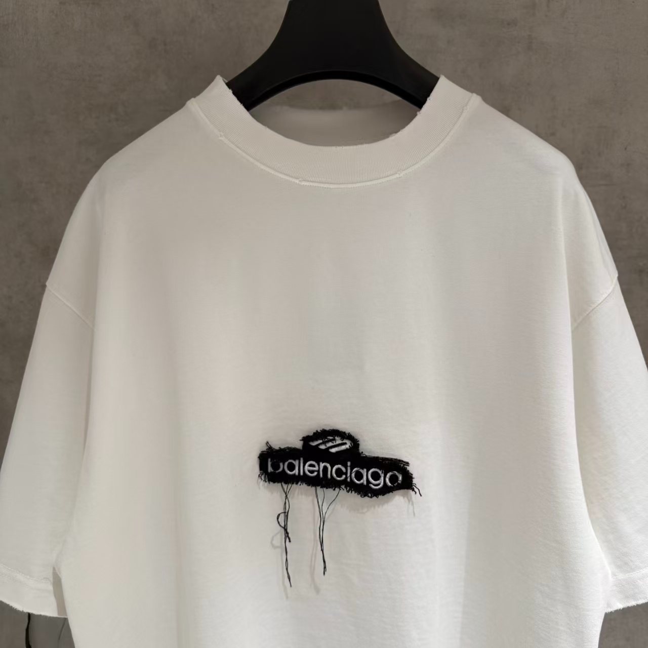 Balenciaga - White Patch T-Shirt image 3