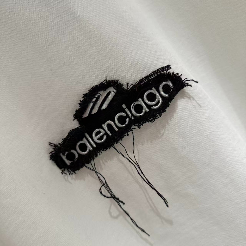 Balenciaga - White Patch T-Shirt image 5