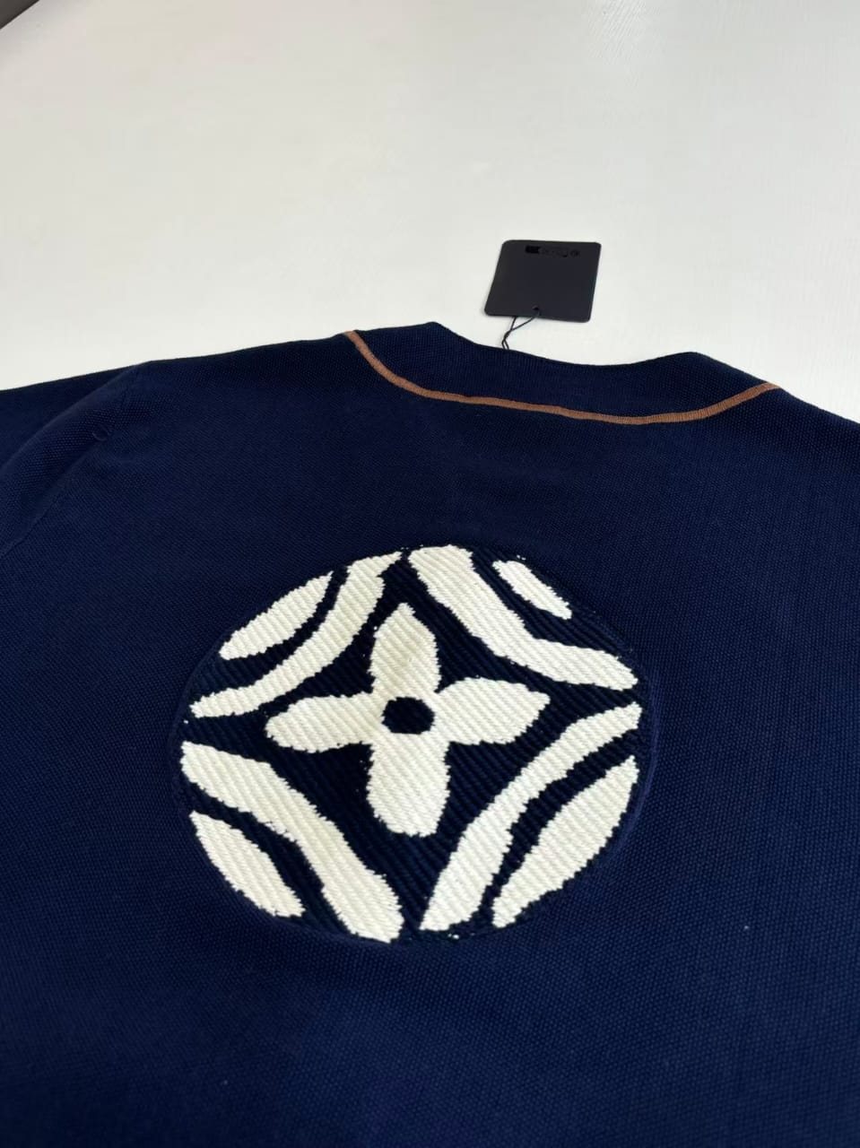 Louis Vuitton - Baseball Cardigan in Navy image 5