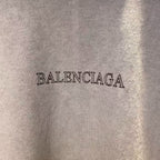 Balenciaga - Distressed Logo Oversized T-Shirt image 3