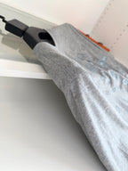 HERMES - Grey Graphic Horse Motif T-Shirt image 5