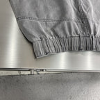 Balenciaga - Wide-Leg Utility Trousers in Washed Grey image 5