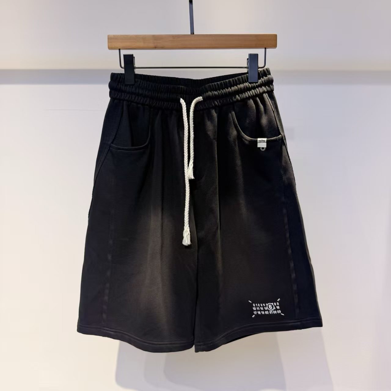 Maison Margiela - Washed Black Shorts image 2
