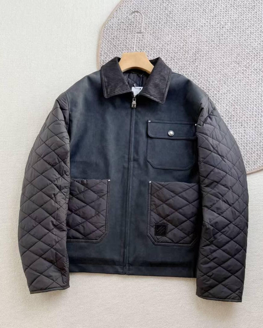 Quilted Utility Jacket