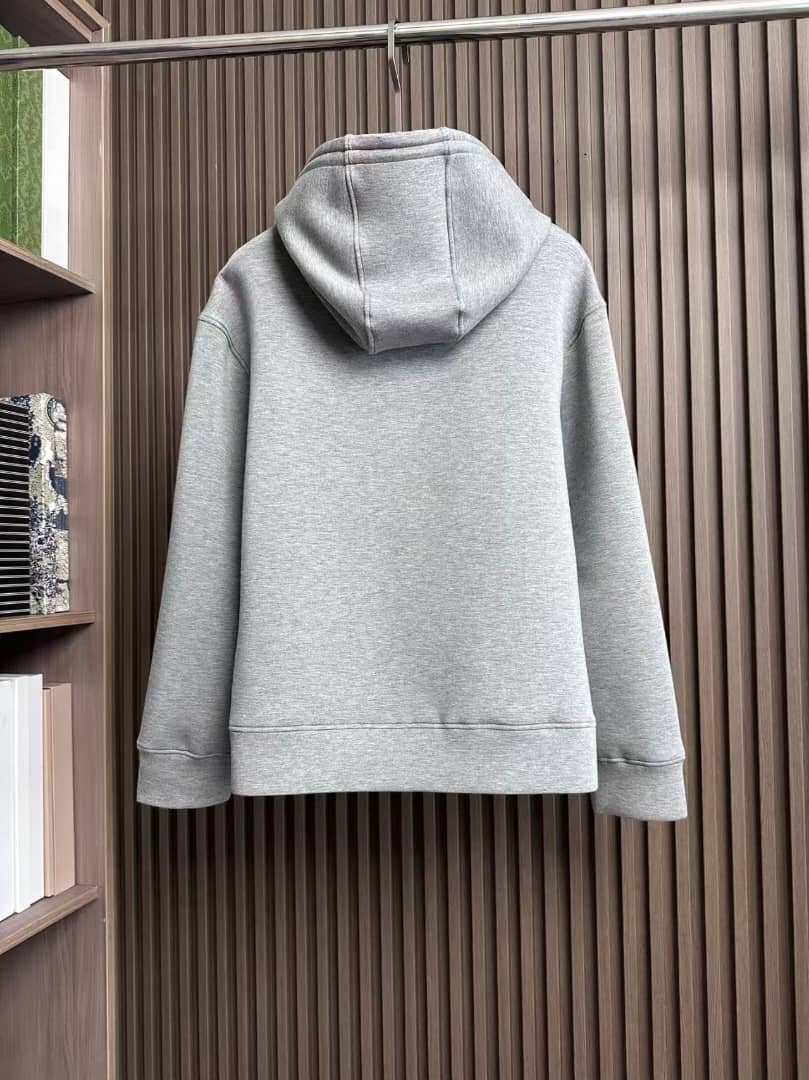 Giorgio Armani Men's Grey Hoodie