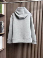 Giorgio Armani Men's Grey Hoodie
