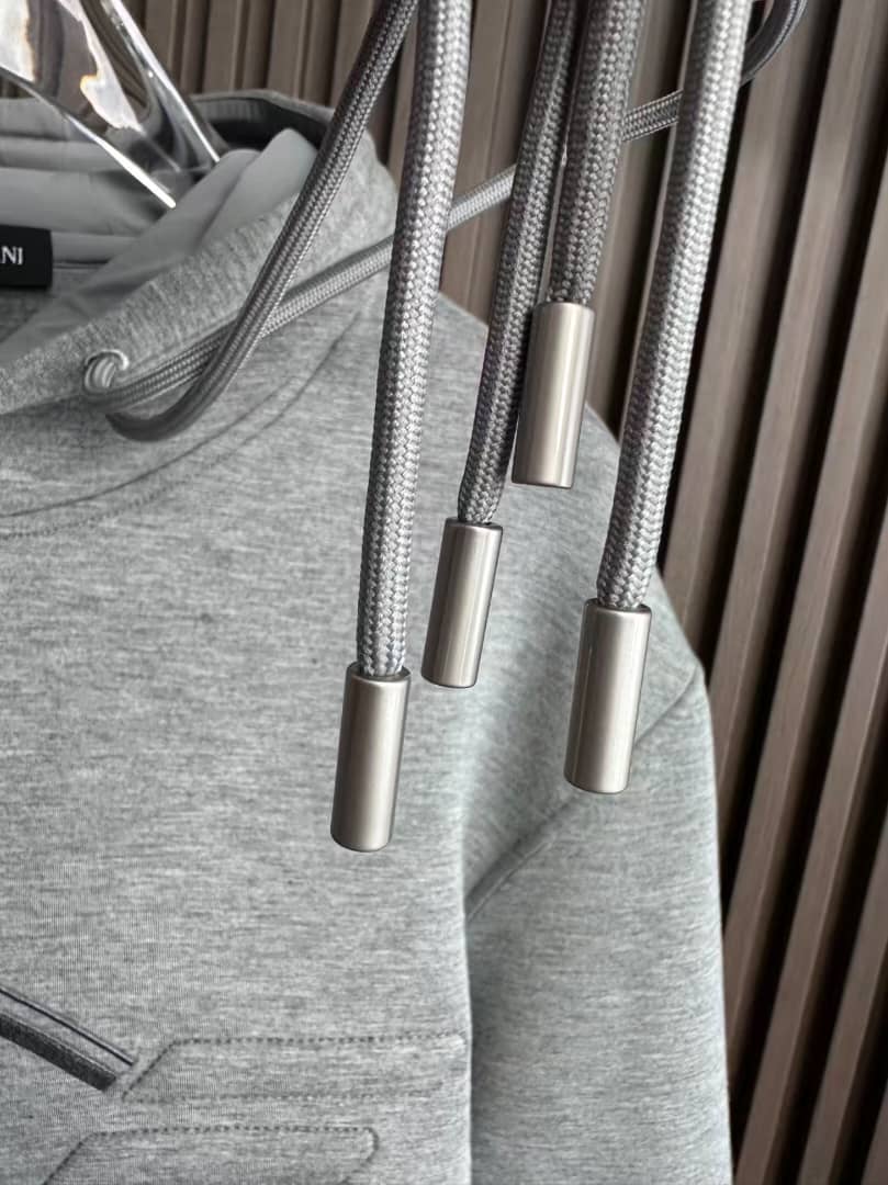 Giorgio Armani Men's Grey Hoodie