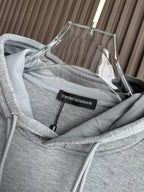 Giorgio Armani Men's Grey Hoodie