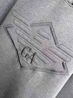 Giorgio Armani Men's Grey Hoodie