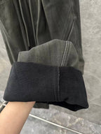 Balenciaga Grey Washed Panelled Cargo Trousers