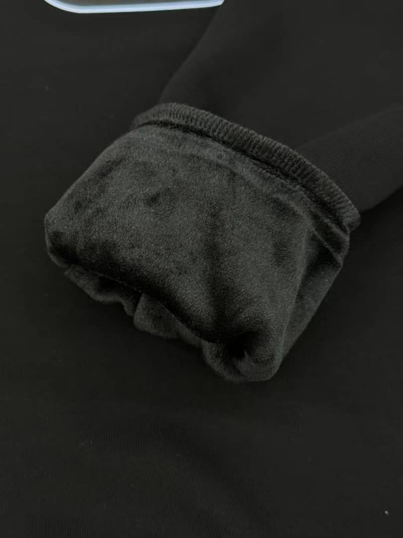 LOEWE Anagram and Cat Pocket Black Crewneck