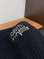 Louis Vuitton Signature Scarf-Detail Knit Sweater