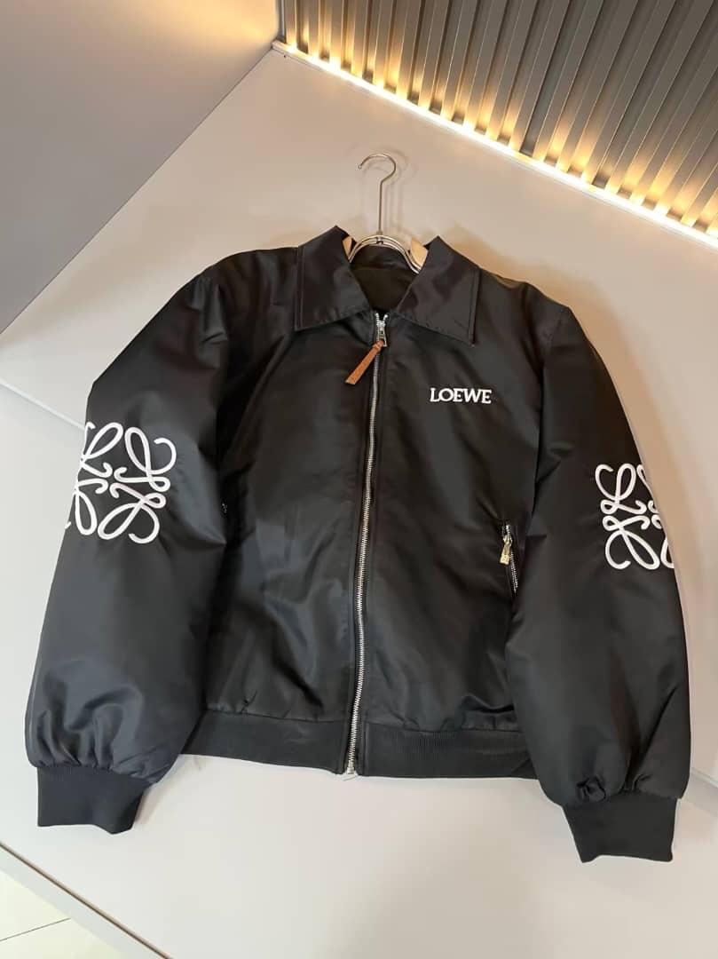 LOEWE Black Bomber Jacket