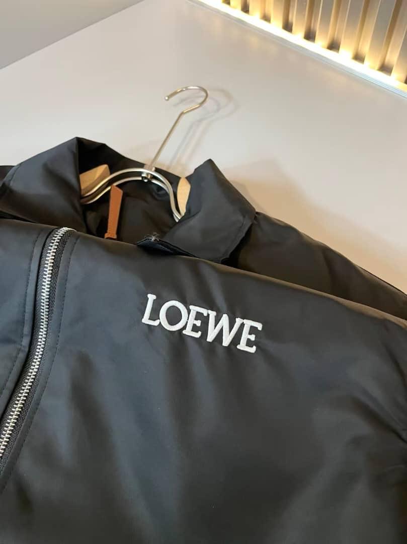 LOEWE Black Bomber Jacket