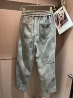 Louis Vuitton Relaxed Fit Washed Pants with Elastic Waist
