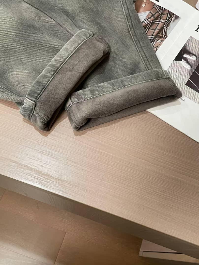 Louis Vuitton Relaxed Fit Washed Pants with Elastic Waist