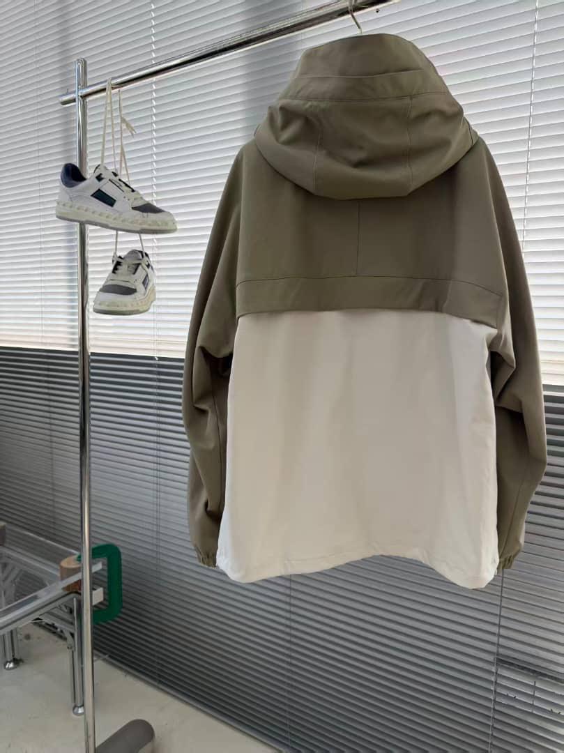 DIOR 1947 Color-Block Hooded Puffer Jacket