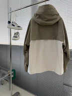 DIOR 1947 Color-Block Hooded Puffer Jacket