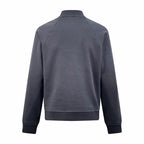 Hermes Men's Dark Grey Cotton Blend Bomber Jacket