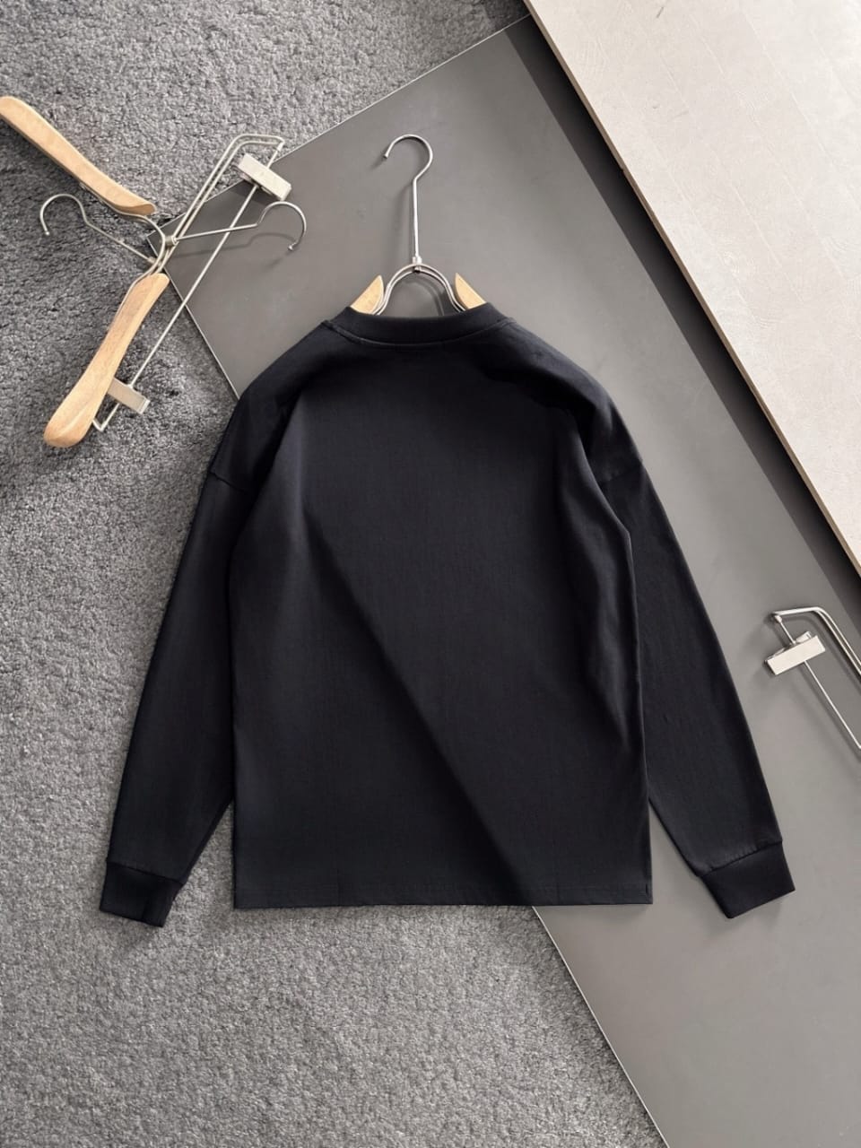 Fendi Men's "FENDI ROMA" Logo Patch Sweatshirt