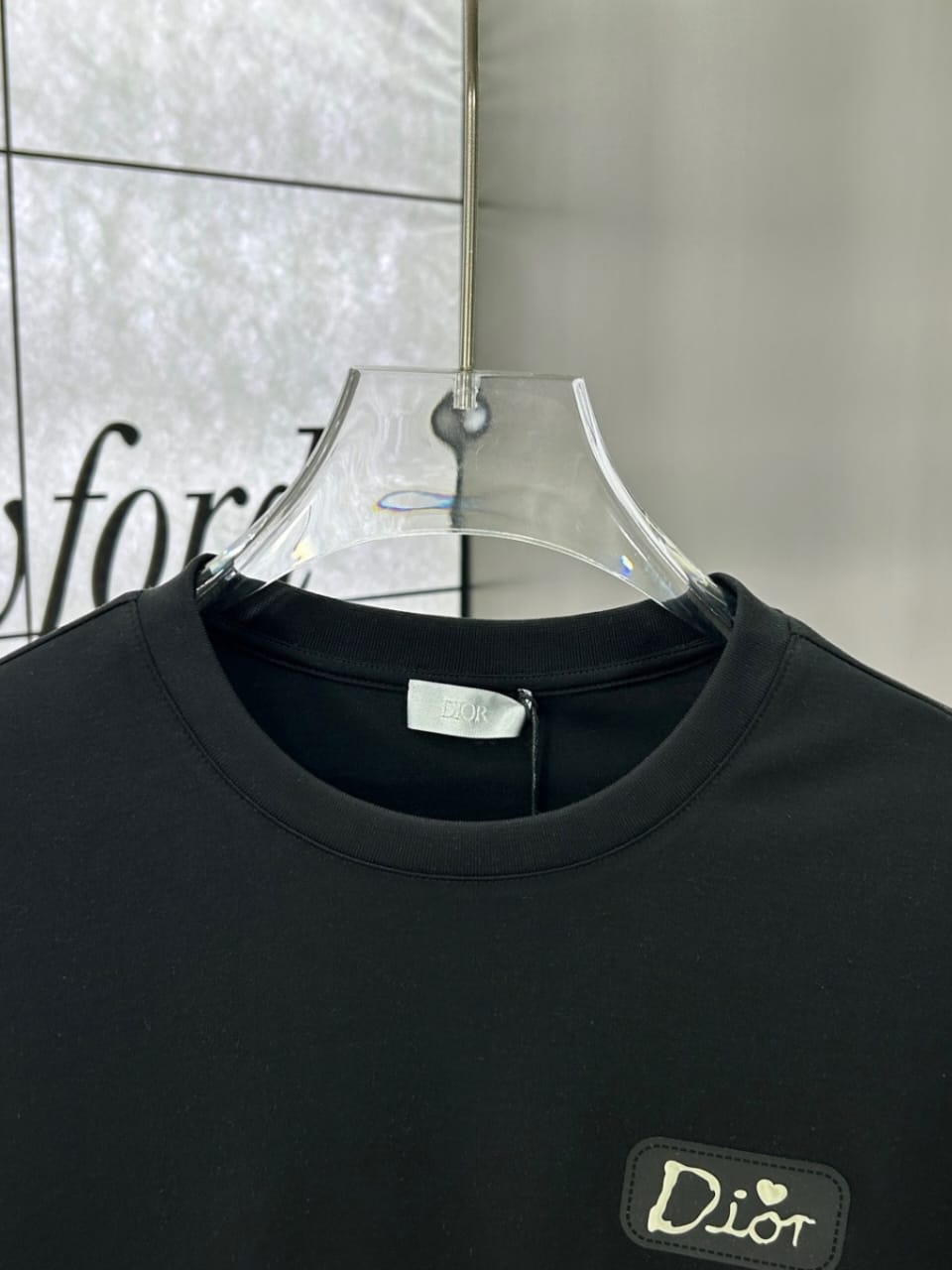 Dior Long-Sleeve T-Shirt - Black