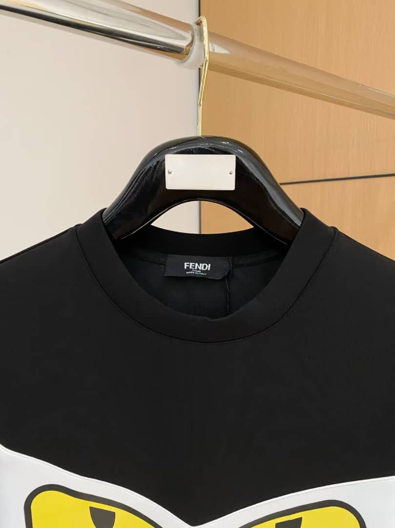 Fendi Two-Tone "Fendi Roma" Monster Eyes Sweatshirt
