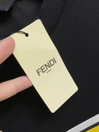 Fendi Two-Tone "Fendi Roma" Monster Eyes Sweatshirt