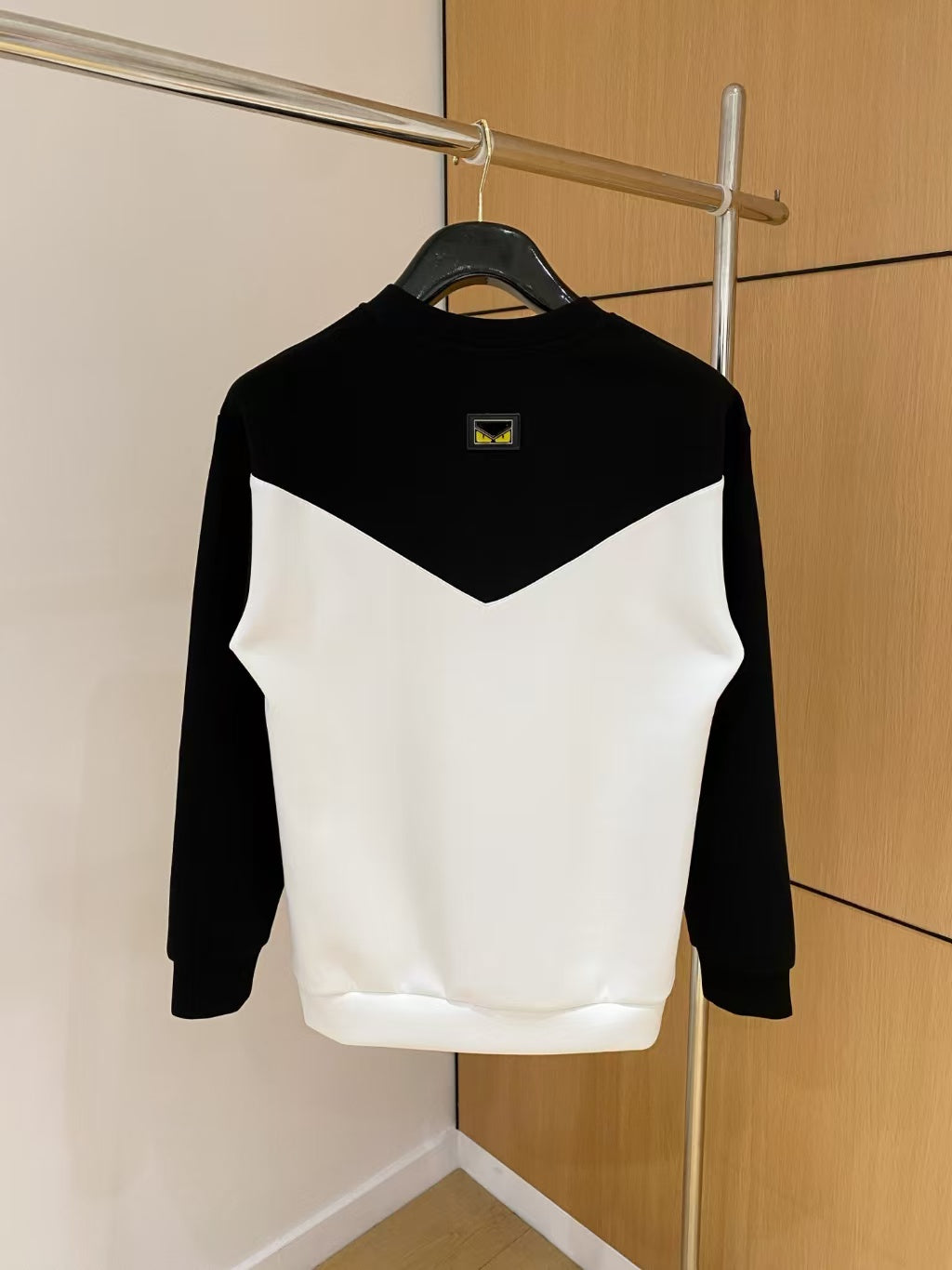 Fendi Two-Tone "Fendi Roma" Monster Eyes Sweatshirt