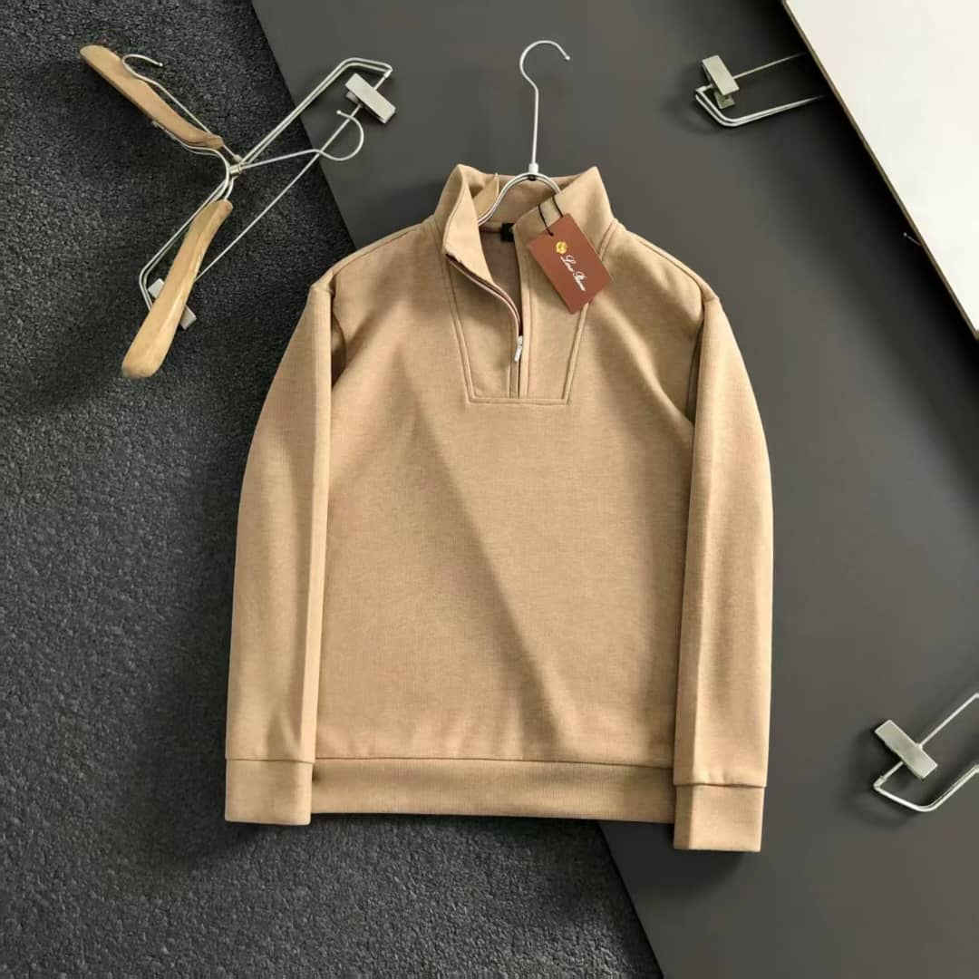 Loro Piana - Classic Camel Quarter-Zip