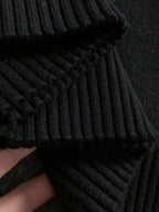 Louis Vuitton Black Oversized Monogram Graphic Knit Sweater