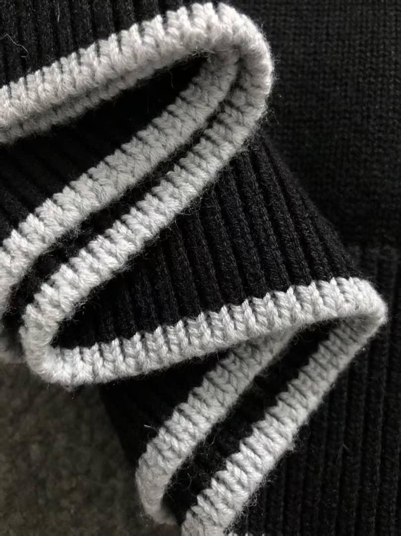 Moncler Men's Black Knit Turtleneck