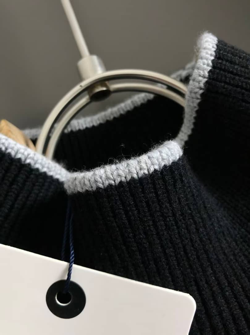 Moncler Men's Black Knit Turtleneck