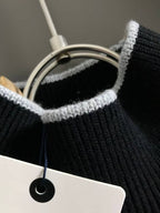 Moncler Men's Black Knit Turtleneck