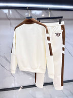 Dior - Contrast Panel Quarter-Zip Sweatshirt